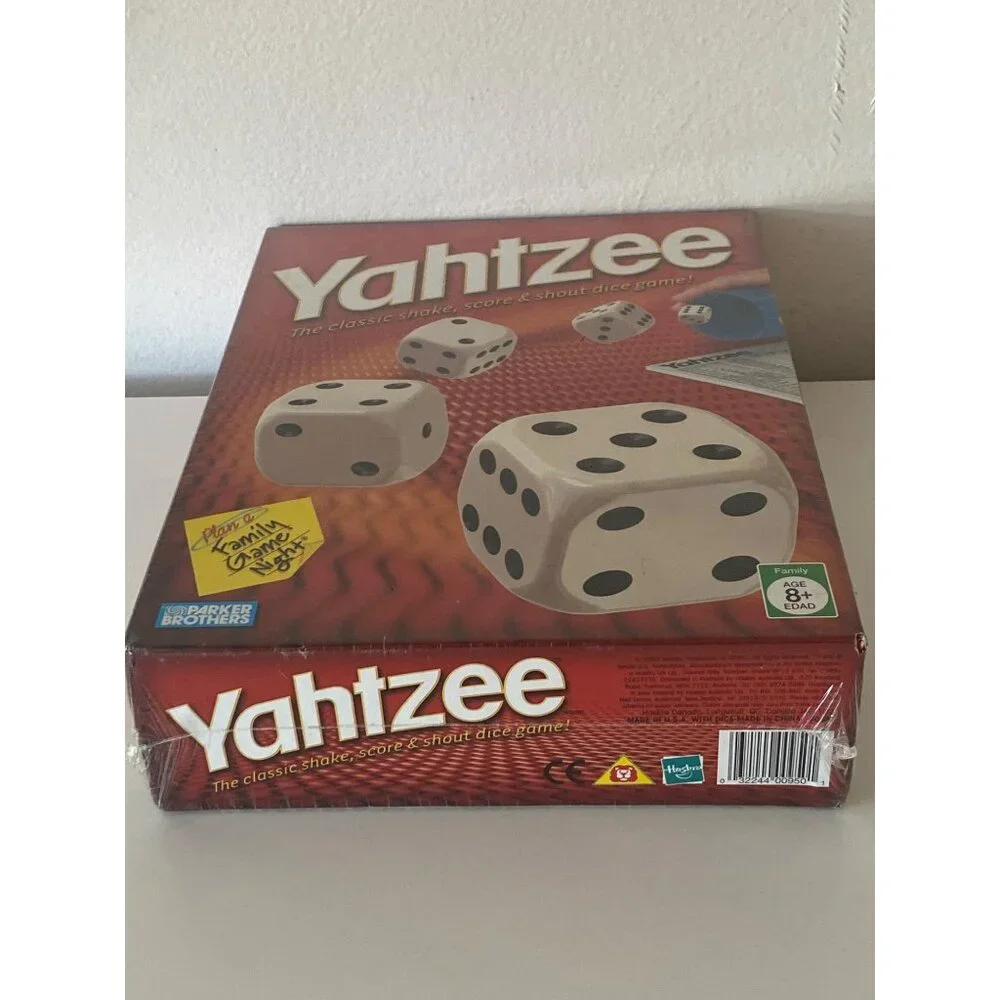 Yahtzee Game Hasbro Milton Bradley Parker Bros 2005 Brand New Factory Sealed